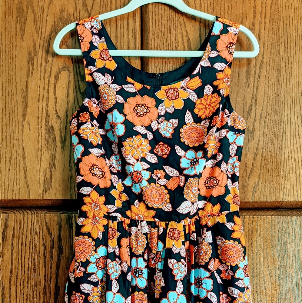 ModCloth Medium A-line Floral Dress